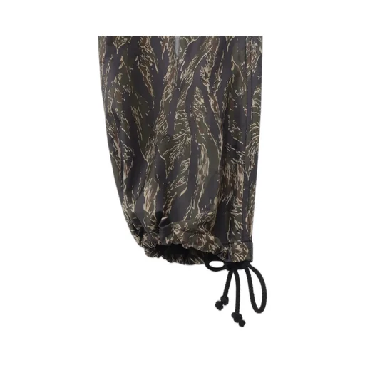 Tiger Camo Nylon Cargo Pants