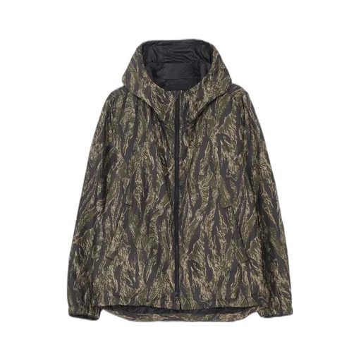 Tiger Camo Nylon Shell Parka