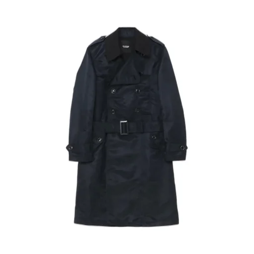 Nylon Twill Trench Coat