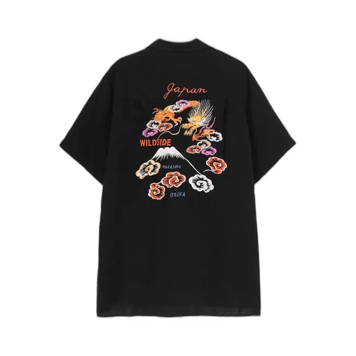 Embroidery Short Sleeve Shirt