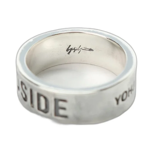 Wildside Silver Logo Ring