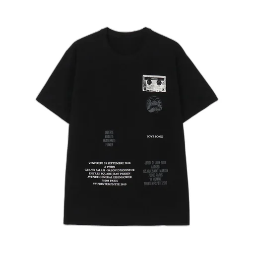 Yohji Yamamoto Pour Homme Invitation T-Shirt（2019Ss）