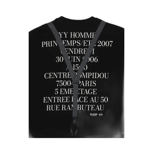 Yohji Yamamoto Pour Homme Invitation T-Shirt（2007Ss）
