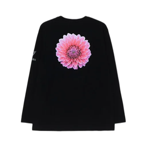 Pink Dahlia Long Sleeve T-Shirt