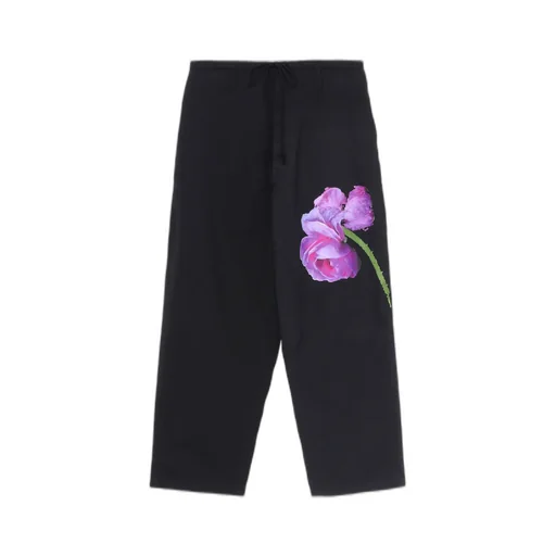 Cotton Chino Purple Rose Pants