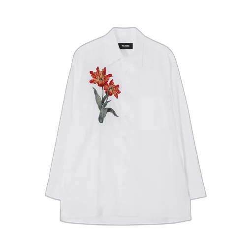 Flower Embroidery Shirt
