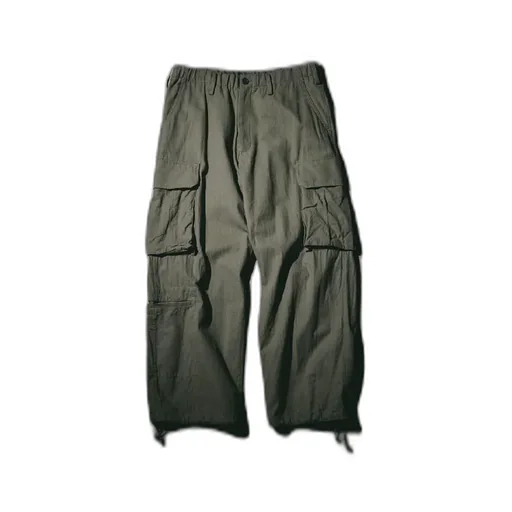 Cotton Chino Cargo Pants