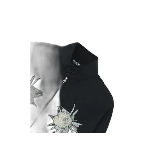 T/C Flower Embroidery Swingtop