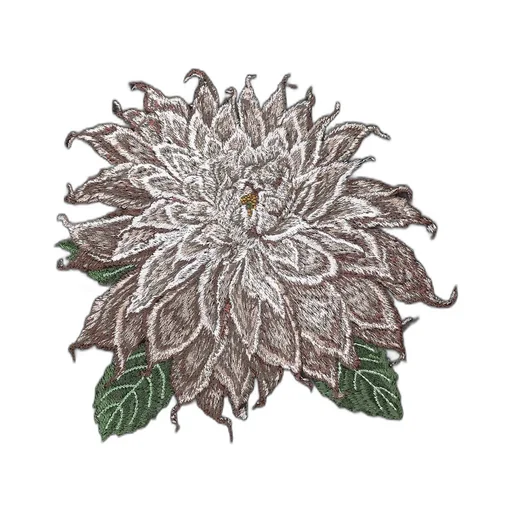 Embroidery Dahlia Ss T-Shirt