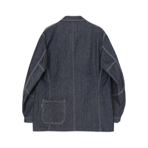 10Oz Denim White Stitch Shirt Jacket