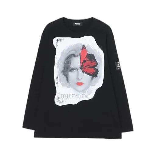 Portrait Black T-Shirt