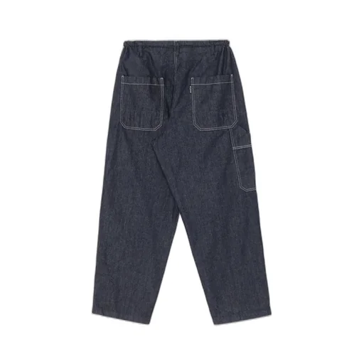 10Oz Denim White Stitch Draw String Pants
