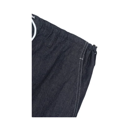 10Oz Denim White Stitch Draw String Pants