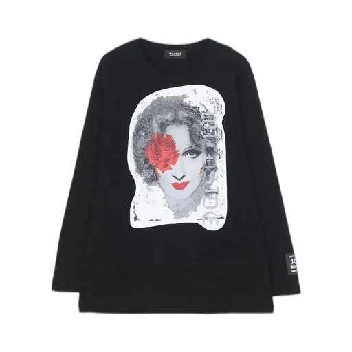 Portrait Black T-Shirt