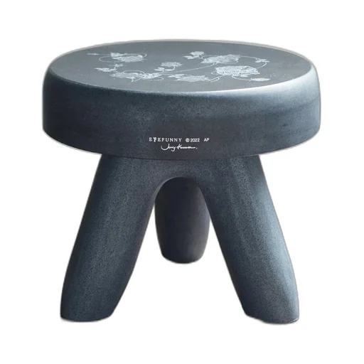 Eyefunny Objects “K Stool” Black Granite / Wildside Model