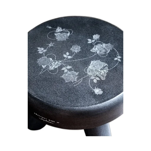 Eyefunny Objects “K Stool” Black Granite / Wildside Model