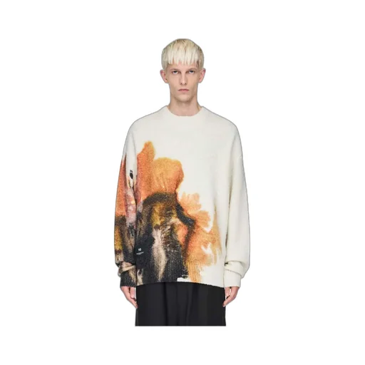Y-3 Aop Knit Crew