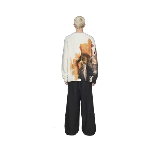 Y-3 Aop Knit Crew