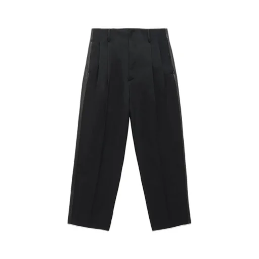 Wildside × Stein Beltless Wide Tapered Trousers