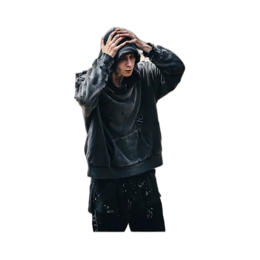 Dbl Face Hoodie