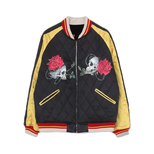 Wildsidexsaint Mxxxxxx Souvenir Skull Jkt