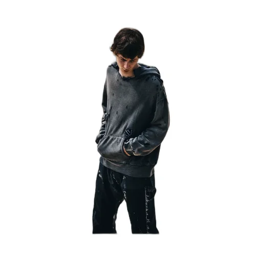 Dbl Face Hoodie