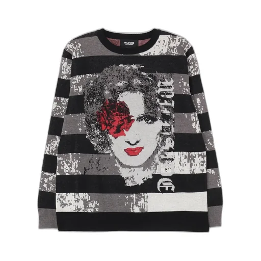 Wildside×Knit Gang Council Crewneck Sweater