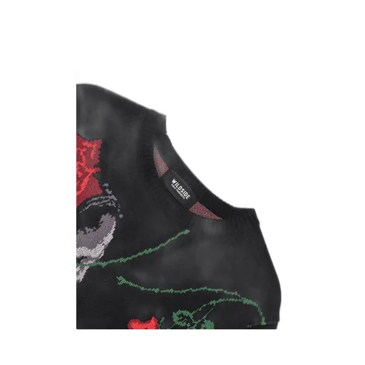 Wildside × Knit Gang Council Skullrose Sweater