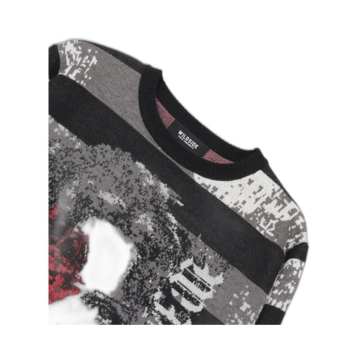Wildside×Knit Gang Council Crewneck Sweater