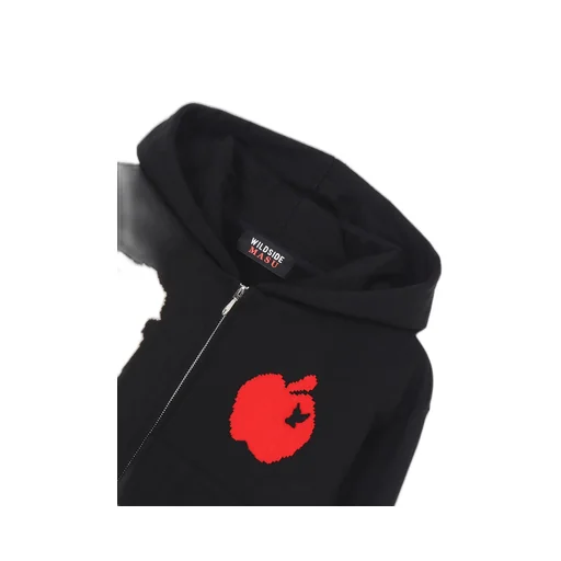 Wildside X M A S U Bone And Apple Zip-Up Hoodie