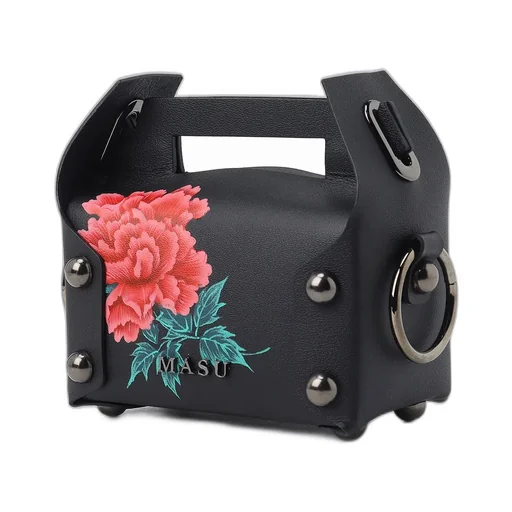 Wildside X M A S U Peony Leather Cake Bag