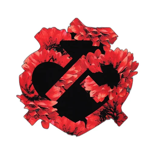Wildside × Chivas Regal Red Flower T-Shirt