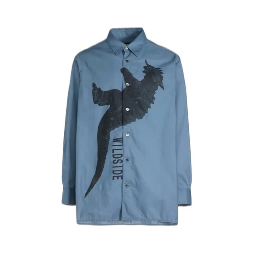 Wildside × Izumonster Blue Shirt