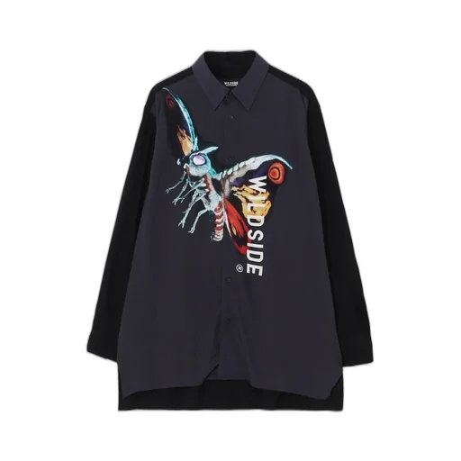 Wildside × Izumonster Graphic Rayon Shirt