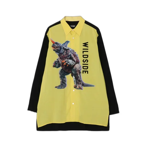 Wildside × Izumonster Graphic Rayon Shirt