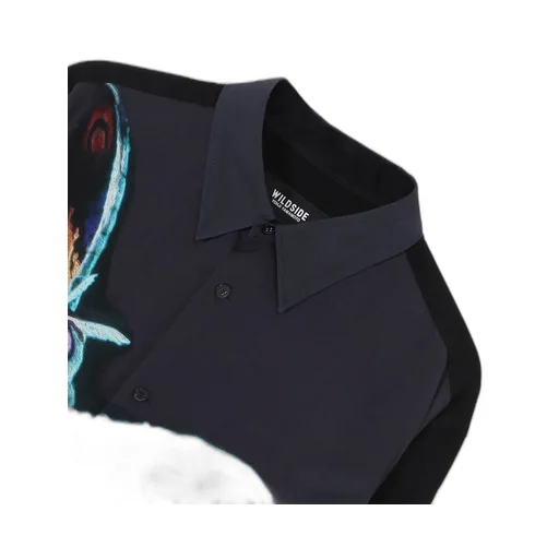 Wildside × Izumonster Graphic Rayon Shirt