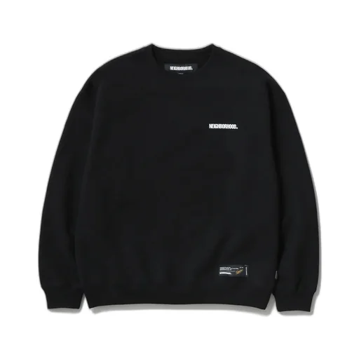 Plain Sweat Crewneck Ls