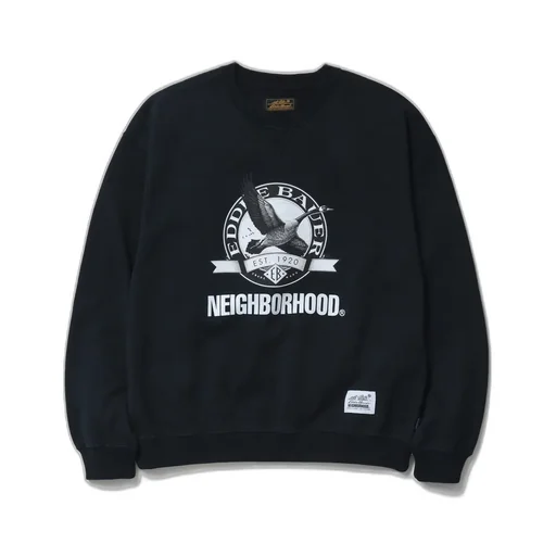 Nh X Eddie Bauer . Washed Sweat Shirt Ls