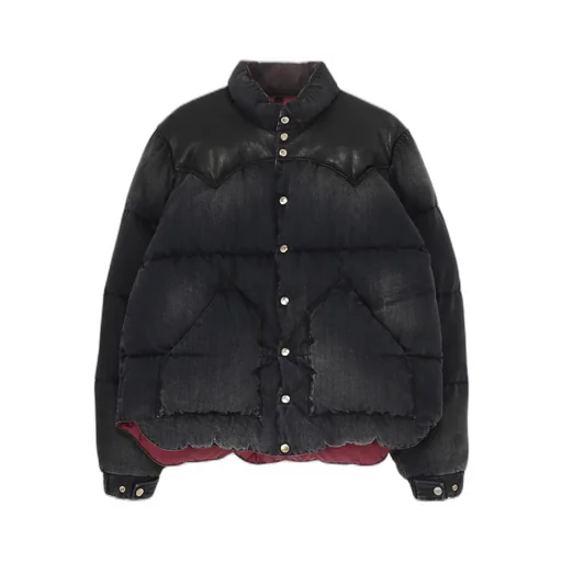 Wildside×Rocky Mountain Featherbed Down Jacket Denim