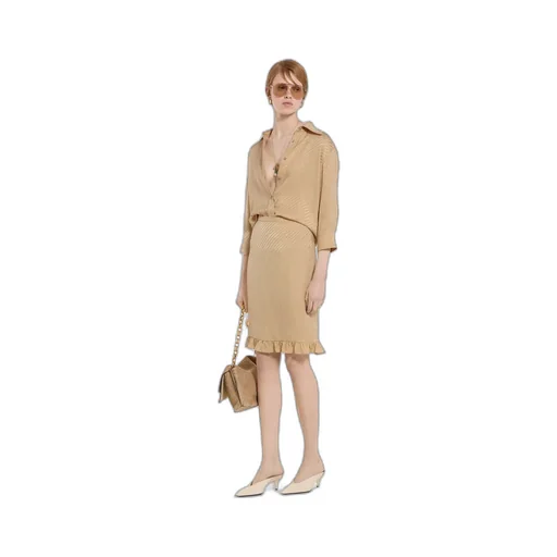 Diagonal Gg Silk Jacquard Shirt