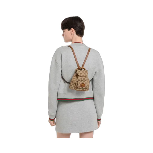 Bamboo Mini Backpack