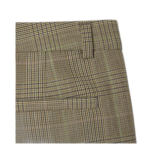 Prince Of Wales Wool Trousers