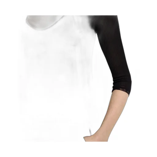 Cotton Rib Tank Top With Embroidery