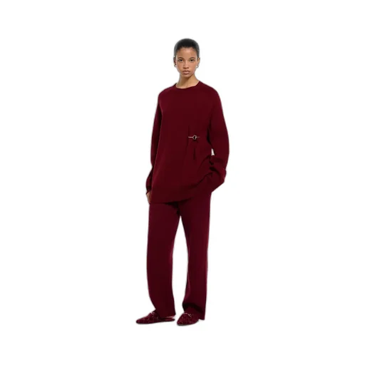 Wool Cashmere Leisure Trousers