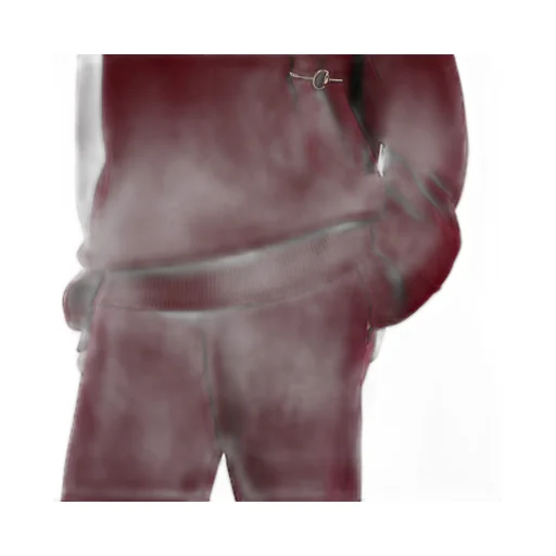 Wool Cashmere Leisure Trousers