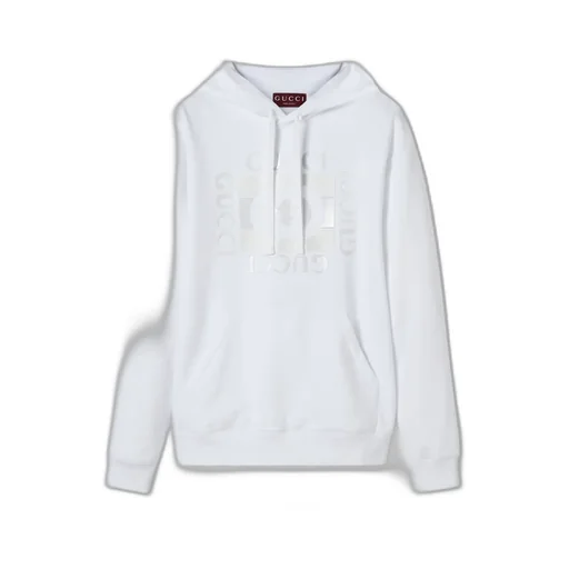 Cotton Jersey Sweatshirt With Print