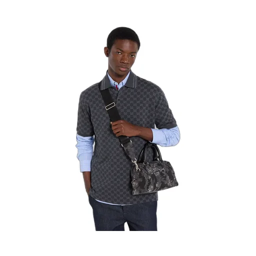 Gg Canvas Small Duffle Bag