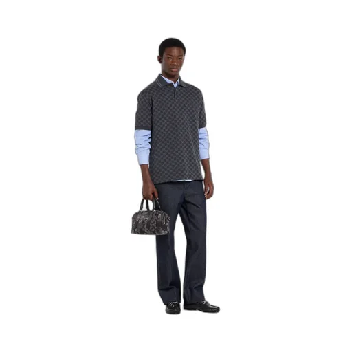 Gg Canvas Small Duffle Bag
