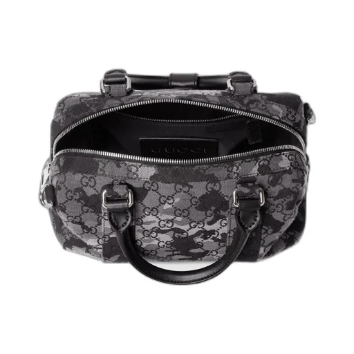 Gg Canvas Small Duffle Bag