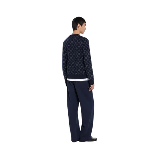 Gg Double Wool Knit Jumper